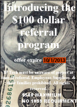 $100 REFERRAL PROGRAM