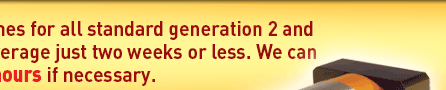 Lead times for all standard gen 2 and PV gearheads...