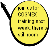 Cognex Traing...there's still room